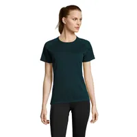 SPORTY WOMEN T-SHIRT  140g personalizat, albastru petrol