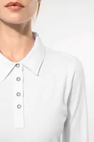 Tricou polo damă Kariban Jersey personalizat, pe model