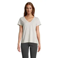 Tricou damă Sol's Regent V personalizat, off-white