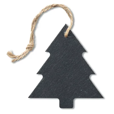 Ornament brad din ardezie personalizat
