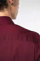 Cămașă bărbați Kariban Cotton/elastane personalizată, pe model