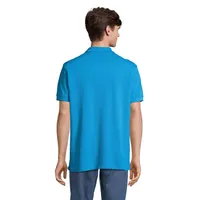 Tricou polo bărbați Sol's Pacific personalizat, vedere spate