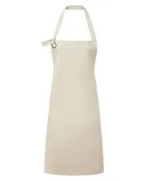 Șorț Premier Calibre Heavy Cotton Canvas Bib personalizat, natural