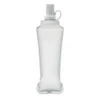 Sticlă de apă pliabilă 500ml personalizată, alb transparent