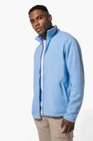 Jachetă unisex Kariban Falco Full Zip Microfleece personalizată, pe model