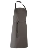 Șorț Premier Colours Collection Bib personalizat, gri