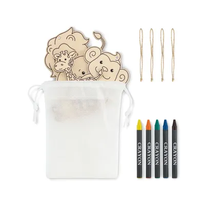 Set figurine din lemn personalizat