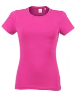 Tricou damă SF Clothing Feel Good Stretch T personalizat, violet