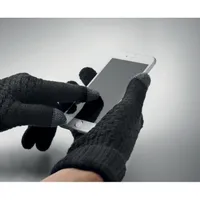 Mănuși tactile din Rpet personalizate, vedere detaliu