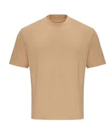 Tricou unisex Just Ts Oversize 100 T personalizat, maro