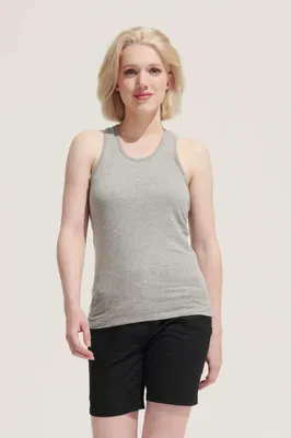 Tricou damă SOL'S Justin Racerback Tank Top personalizat