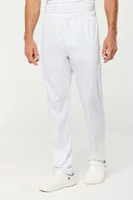 Pantaloni unisex Designed To Work Cotton Trousers personalizați, pe model