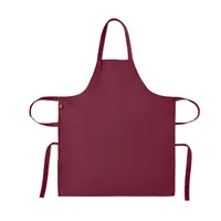 Șorț bumbac organic 240 gr/m² personalizat, vedere spate