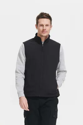 Vestă softshell bărbați SOL'S Race BW Softshell Bodywarmer