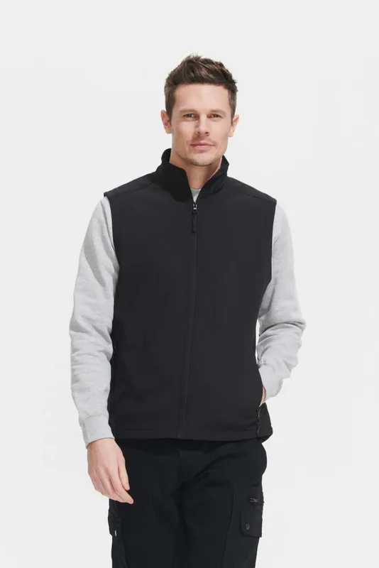 Vestă softshell bărbați SOL'S Race BW Softshell Bodywarmer