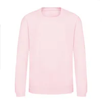 Bluză copii Just Hoods Awdis Sweat personalizată, roz