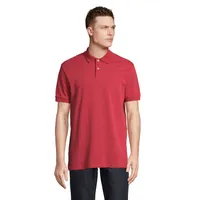 Tricou polo bărbați Sol's Pacific personalizat, folk red twin
