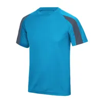 Articol sport Just Cool Contrast Cool T personalizat, albastru