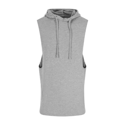 Hanorac bărbați Just Cool Urban Sleeveess Muscle personalizat