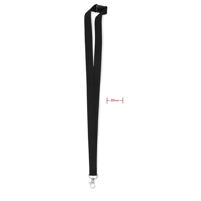 Lanyard, cârlig metal, buclă.