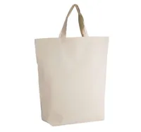 Sacoșă Kimood Cotton Shopper personalizată, natural, în context