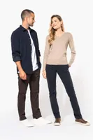 Pantaloni damă Kariban Chino Trousers personalizați, pe model
