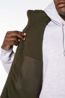 Vestă unisex Kariban Fleece Lined Bodywarmer personalizată, pe model