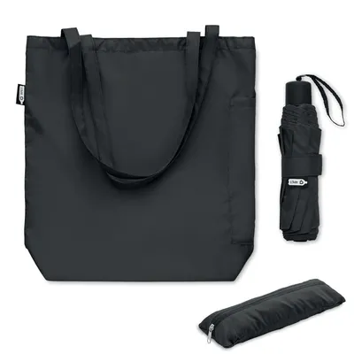 Set umbrela 21 inch RPET personalizat