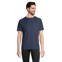 Tricou unisex Sol's Vortex Raglan personalizat, french navy