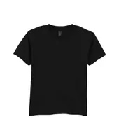 Tricou copii Gildan Softstyle™ Midweight personalizat, negru