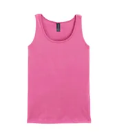 Tricou damă Gildan Softstyle™ Tank Top personalizat, roz