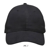 BUFFALO SIX PANEL CAP 260g personalizat, gri cărbune