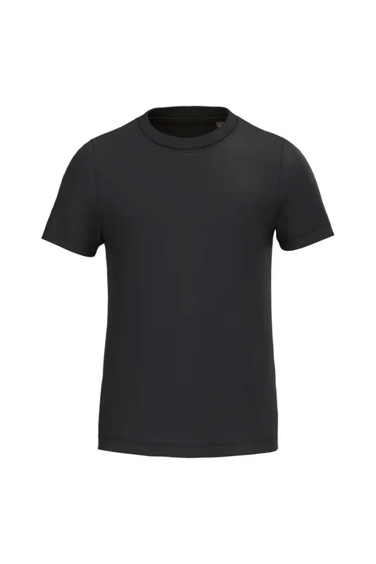 Tricou copii Kariban BIO150IC Crew Neck personalizat, negru