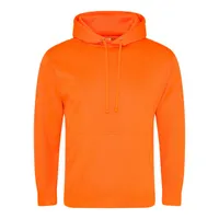 Hanorac unisex Just Hoods Electric personalizat, portocaliu