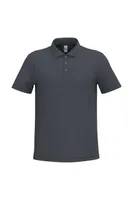 Tricou polo bărbați iDeal Basic Pique personalizat, gri