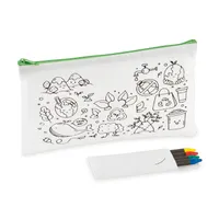 Penar cu 4 creioane colorate personalizat