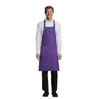 Șorț Sol's Gala With Pockets personalizat, dark purple