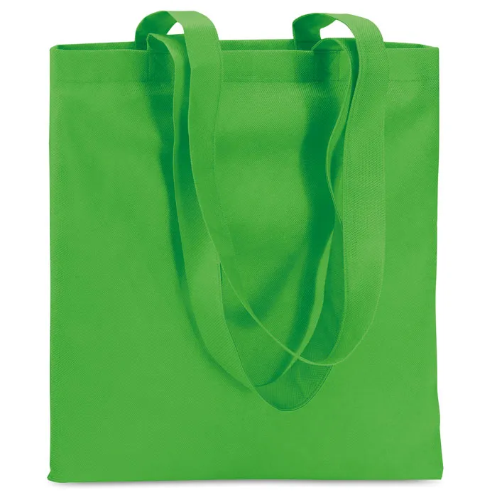 Sacoşă neţesută de cumpărături personalizată, verde