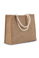 Geantă Kimood Jute Beach personalizată, în context