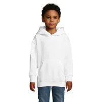 Pulover cu glugă SLAM KIDS personalizat, white