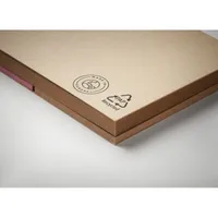 Set notițe, hârtie reciclată personalizat, vedere detaliu