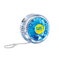 Yoyo cu lumină roşie personalizat, vedere zona de personalizare