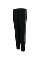 Pantaloni copii Finden + Hales Knitted Tracksuit Pants personalizați, negru
