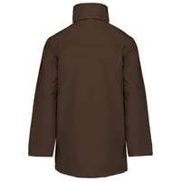 Jachetă unisex Kariban Quilted Parka personalizată, maro