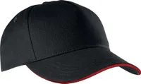 Șapcă K-UP Sandwich Peak 5 Panels personalizată, negru
