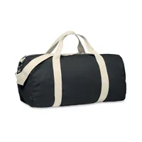 Geantă duffle reciclată 320 gr/ personalizată, negru