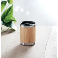 Pahar, perete de bambus 250ml personalizat, în context