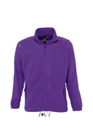 Jachetă polar bărbați SOL'S North Zipped Fleece personalizată, violet