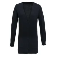 Bluză damă Premier Long Length Knitted Cardigan personalizată, gri