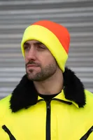 Căciulă Korntex Two-tone Knitted Hat Metz personalizată, pe model